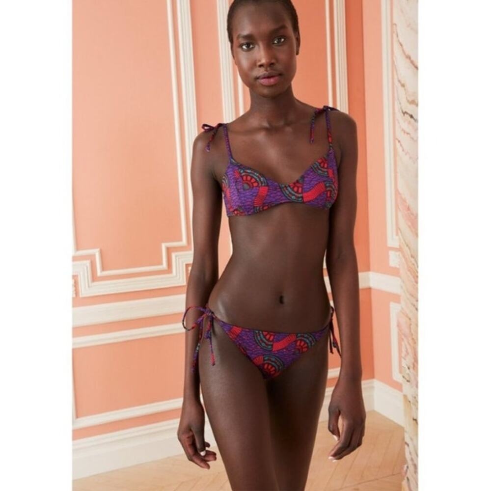Ulla Johnson Zena String Bikini Set Size XS/S